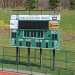 Pine Stadium Scoreboard